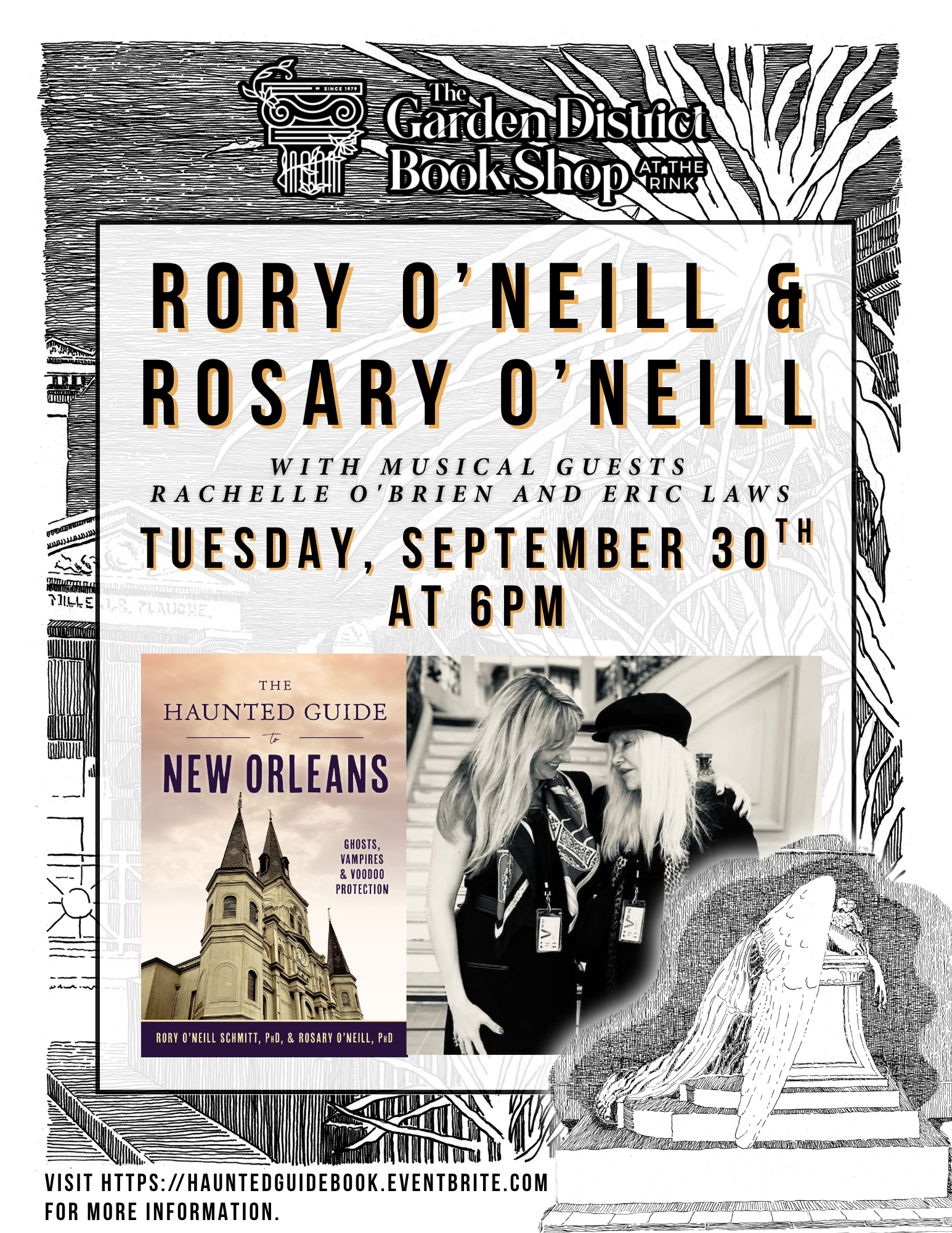 Flyer: The haunted guide to new orleans; ghosts, vampires, and voodoo protection